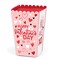 Big Dot of Happiness Happy Valentine's Day - Valentine Hearts Party Favor Popcorn Treat Boxes - Set of 12